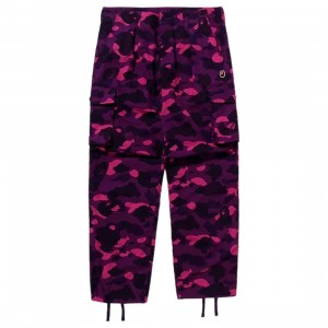 Cheap Cerbe Jordan Outlet x Rick And Morty Men Color Camo 6 Pocket Pants (purple)
