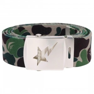 Cheap Cerbe Jordan Outlet x Pinky And The Brain ABC Camo Sta GI Belt (green)