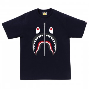 Cheap Urlfreeze Jordan Outlet x Attack On Titan Men Shark Tee (navy)