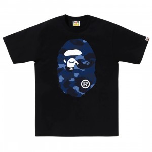 The North Face Men Color Camo Big Ape Head Tee (black / navy)