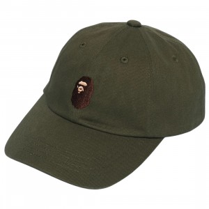 Cheap Urlfreeze Jordan Outlet x Domo Ape Head Panel Cap (olive / olive drab)