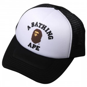 A Bathing Ape College Mesh Cap (black)