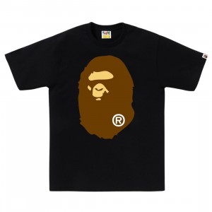 A Bathing Ape Men Big Ape Head Tee (black)