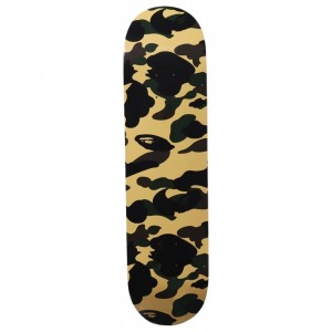 A Bathing Ape 1st Camo Skateboard (yellow)