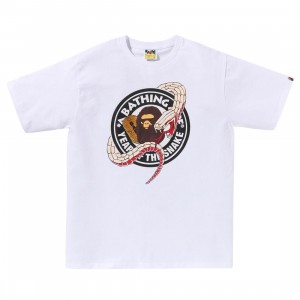 A Bathing Ape Men Year Of The Snake Tee (white)