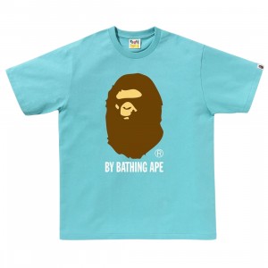 A Bathing Ape Men By Bathing Ape Tee (blue)
