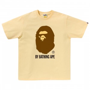 A Bathing Ape Men By Bathing Ape Tee (yellow)
