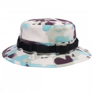 A Bathing Ape Map Camo Military Hat (multi)