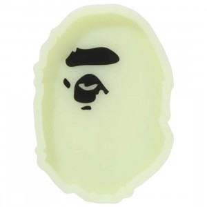 A Bathing Ape Ape Head Glow In The Dark Tray (green)