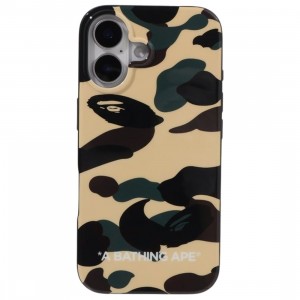 A Bathing Ape 1st Camo iPhone 16 Case (yellow)
