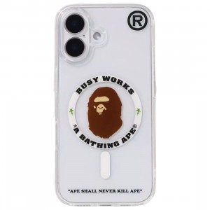 A Bathing Ape Bape iPhone 16 Clear Case (clear)