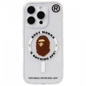 A Bathing Ape Bape iPhone 16 Pro Clear Case (clear)
