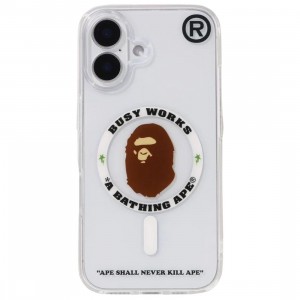 A Bathing Ape Bape iPhone 16 Plus Clear Case (clear)