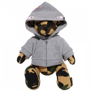 A Bathing Ape 1st Camo Bear 35cm Plush Doll (yellow)