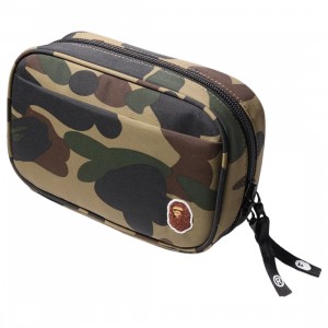 A Bathing Ape 1st Camo Gadget Pouch (green)