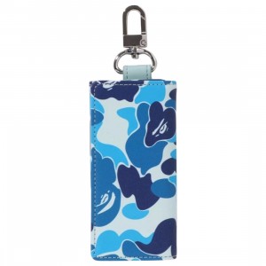 A Bathing Ape ABC Camo Key Case (blue)