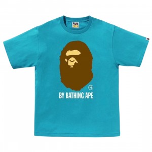 A Bathing Ape Men By Bathing Ape Tee (blue)
