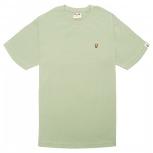 A Bathing Ape Men Baby Milo One Point Tee (olive / olive drab)