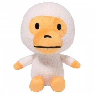 A Bathing Ape Baby Milo Plush Doll (white)