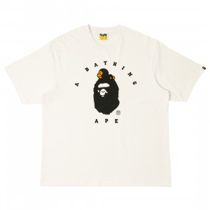 A Bathing Ape Men Milo College Relaxed Fit Tee (white)