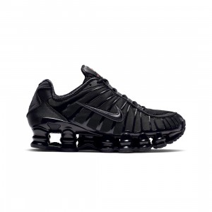 nike Bold Women Shox Tl (black / black-mtlc hematite-max orange)