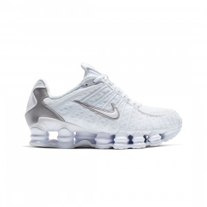 Nike Women Shox Tl (white / white-metallic silver-max orange)