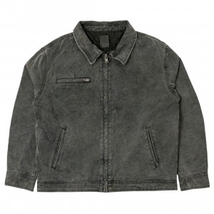 BAIT Men Canvas Work Jacket (black)