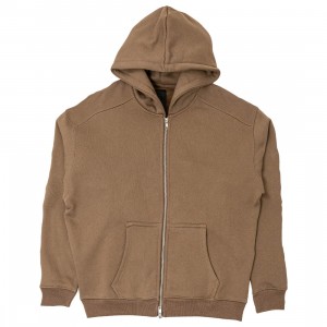 BAIT Men Zip Up Hoody 2025 (brown / sand)