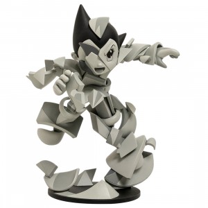 CerbeShops x Astro Boy x Louis de Guzman Atom Vs. Astro 11 Inch Sculpture (gray / black)