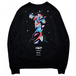 CerbeShops x Astro Boy x Louis De Guzman Men Crewneck Sweater (black)
