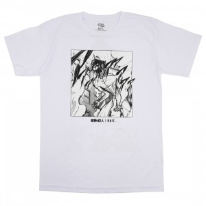 Cheap Cerbe Jordan Outlet x Attack On Titan Men Titan The Roar Tee (white)