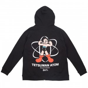 BAIT x Astro Boy Men Tetsuwan Atom Zip Hoody (black)
