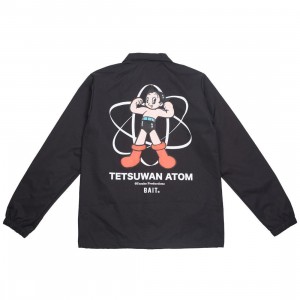 Cheap Urlfreeze Jordan Outlet x Astro Boy Men Tetsuwan Atom Coaches Jacket (black)