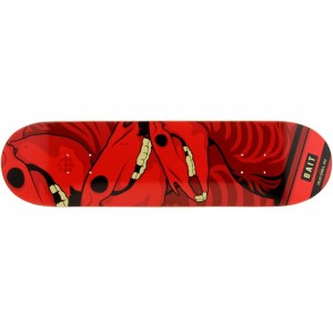 BAIT x Dead Zebra The Last Knight Skateboard Deck (red / green) - BAIT SDCC Exclusive