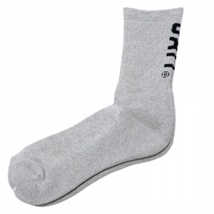 Cheap Urlfreeze Jordan Outlet Men Cheap Urlfreeze Jordan Outlet Logo Crew Socks - Made In Japan (gray)