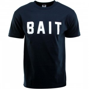 BAIT Logo Tee (navy / white)