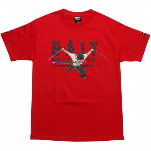 Cheap Urlfreeze Jordan Outlet x Cowboy Bebop Zoro Cheap Urlfreeze Jordan Outlet Logo Tee (red)