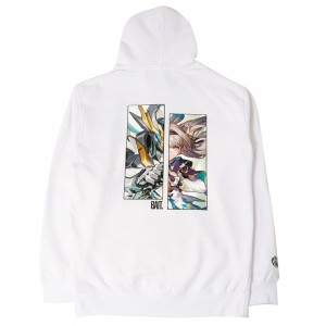 Sköldpaddsmönstrade cat eye-bågar Men Firefly Hoody (white)