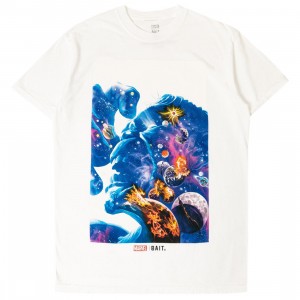 BAIT x The Hulk Men Space Face Tee (white)