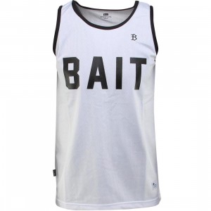 BAIT Logo Fitted Jersey (white)
