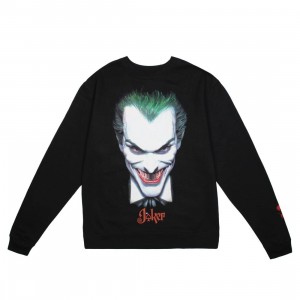 BAIT x Joker Men Face Crewneck Sweater (black)