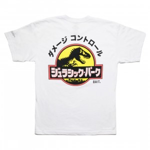 BAIT x Jurassic Park Men Damage Control Tee (white)