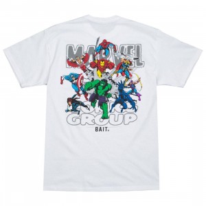 BAIT x Marvel Comics Men Avengers Group Tee (white)