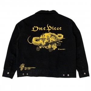 BAIT x One Piece Men Kaido Embroidered Jacket (black)