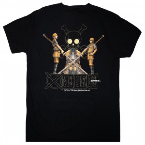 BAIT x One Piece Men The Great Pirate Tee (black)