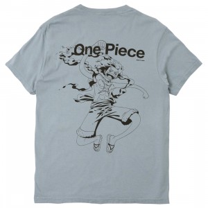 BAIT x One Piece Men Gear 5 Fade Tee (gray / garment dyed)