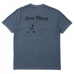 BAIT x One Piece Men Den Den Mushi Fade Tee (blue)
