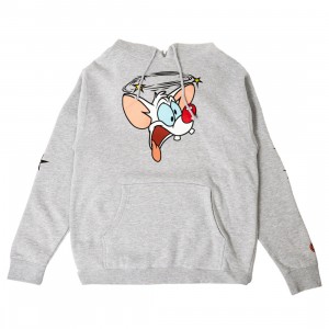 Cheap 127-0 Jordan Outlet x Pinky And The Brain Men Stars Hoody (gray)