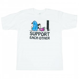 BAIT x Snoopy Men Support Each Other Tee (white)