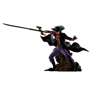 PREORDER - Bandai Ichibansho One Piece Genealogy Of Swordsman's Soul Dracule Mihawk Figure (purple)